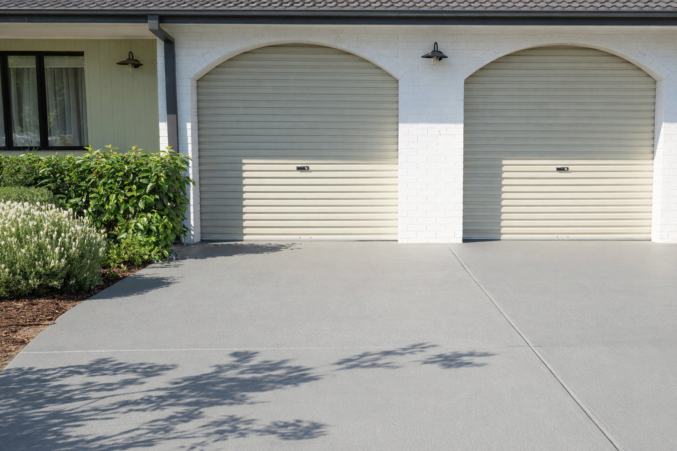 Concrete driveway building in Brookline, MA
