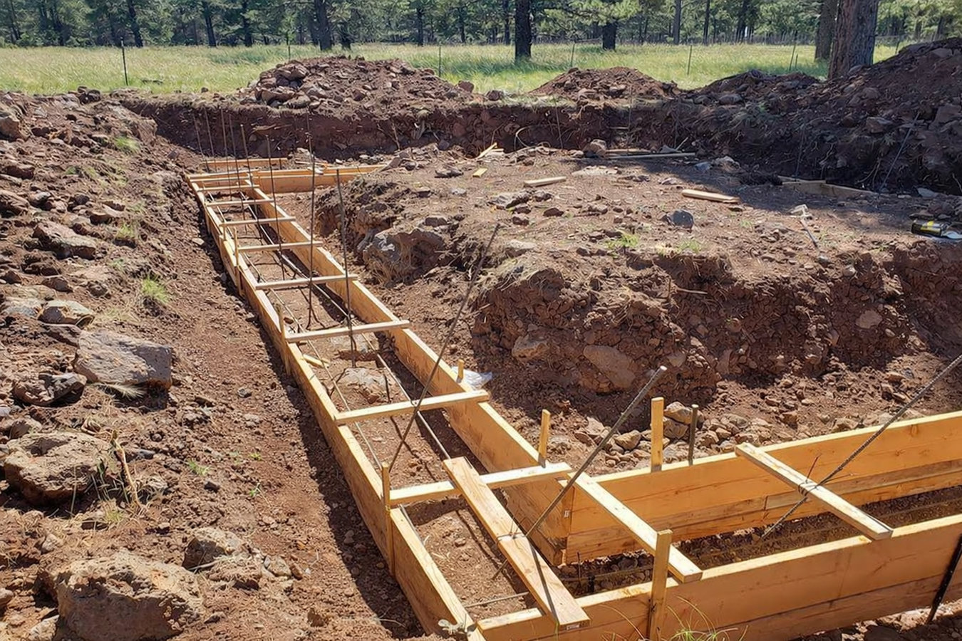 Concrete footings in Brookline, MA