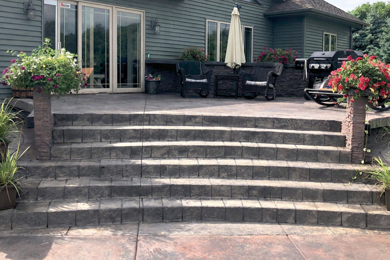 Decorative concrete in Brookline, MA