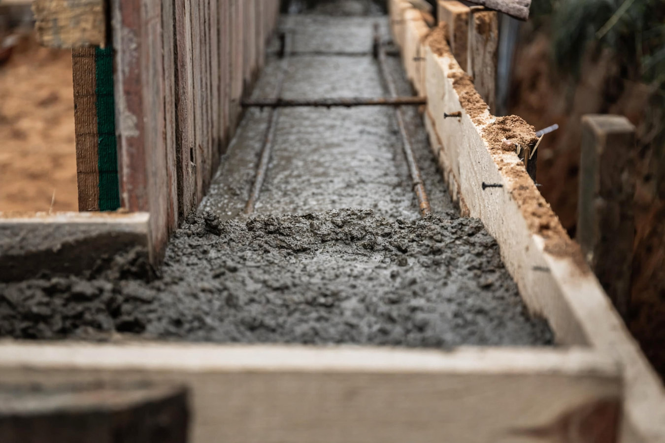 Foundation installation in Brookline, MA