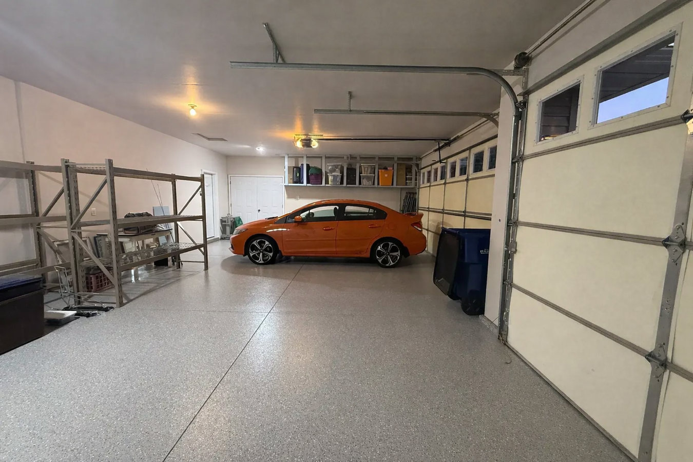 Garage floor concrete in Brookline, MA